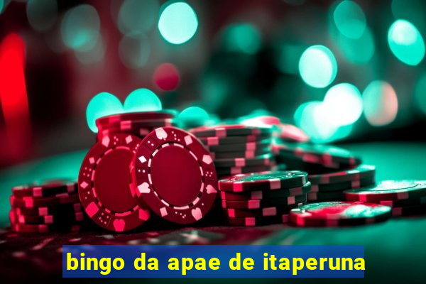 bingo da apae de itaperuna